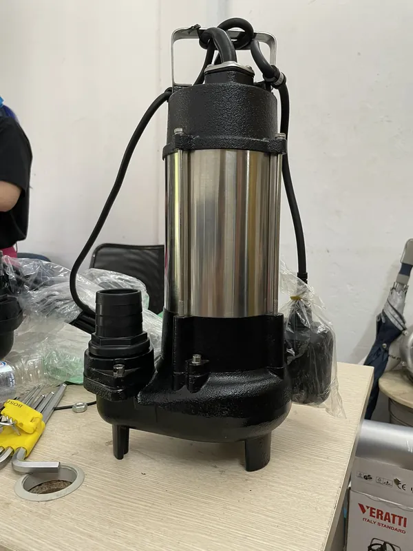 Bơm chìm nước thải Redpump cho nhà máy thực phẩm