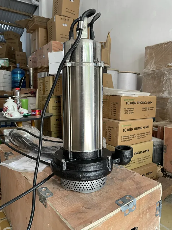 bơm tõm 1,5kW–2,2kW