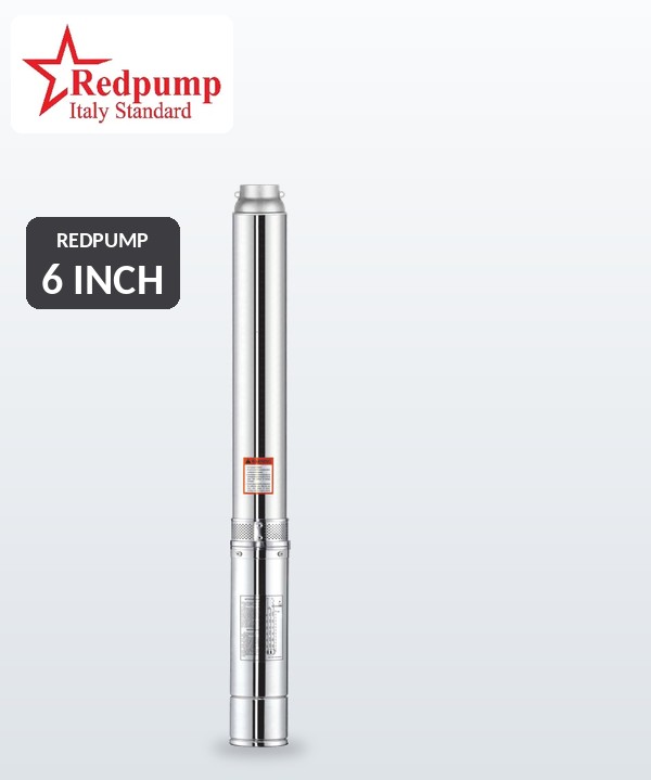 Bơm chìm giếng khoan Redpump 6 inch