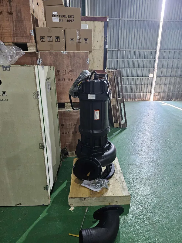 Bơm tõm đặt trên sàn để hút nước ngập